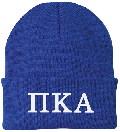 Pi Kappa Alpha Lettered Beanies