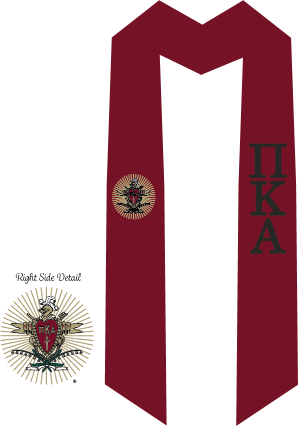 Pi Kappa Alpha Graduation Stoles