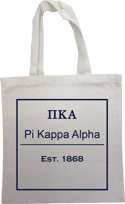 Pi Kappa Alpha (Oak Service Corporation) Tote Bags