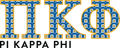 Pi Kappa Phi Applique Letters Crewneck Sweatshirt