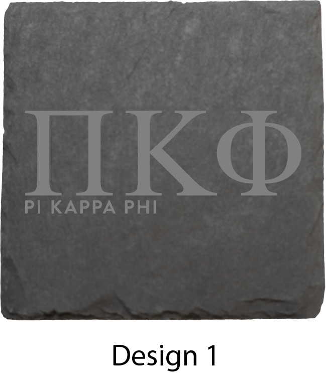 Pi Kappa Phi Stone Coasters - 4-Pack