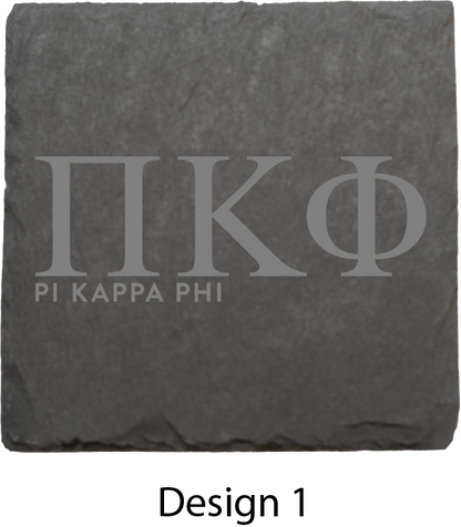 Pi Kappa Phi Stone Coasters - 4-Pack