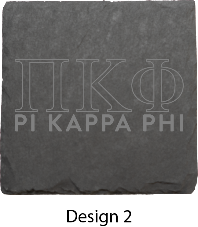 Pi Kappa Phi Stone Coasters - 4-Pack