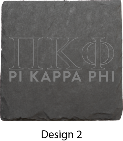 Pi Kappa Phi Stone Coasters - 4-Pack