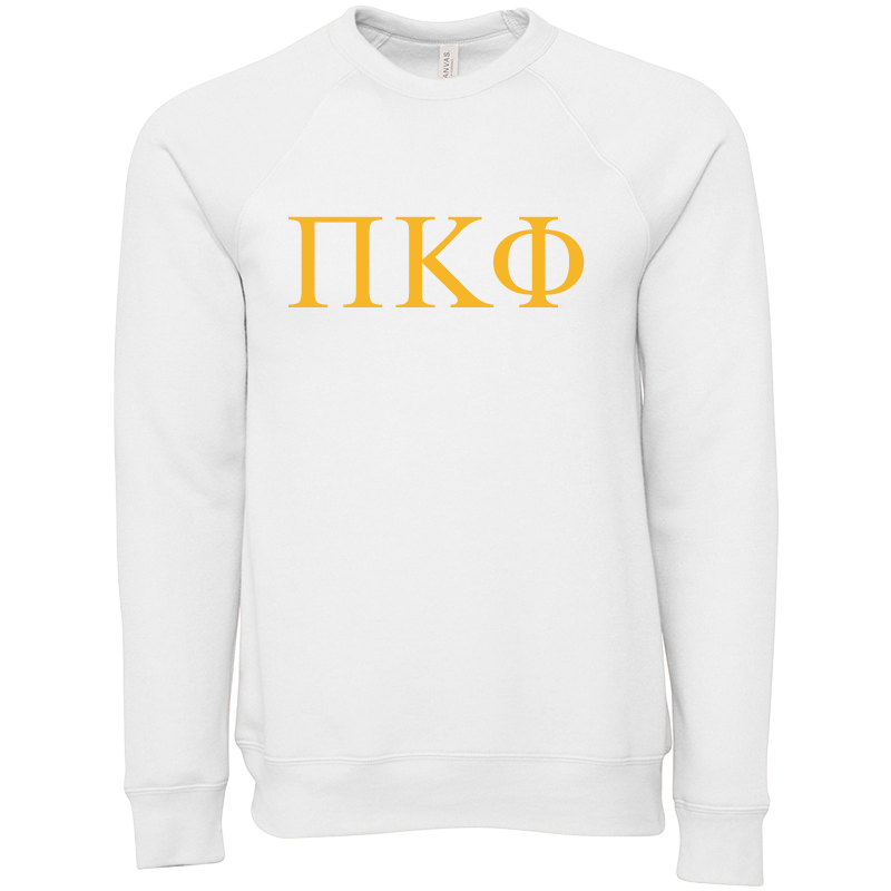Pi Kappa Phi Lettered Crewneck Sweatshirts