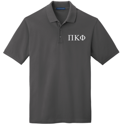 Pi Kappa Phi Men s Embroidered Polo Shirt Greek Graduate