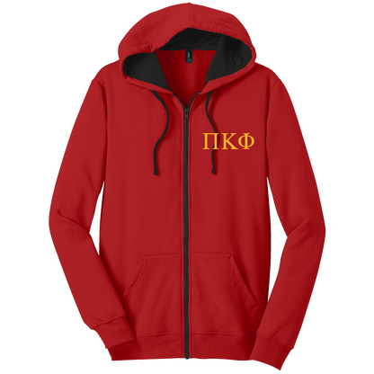 Pi Kappa Phi Zip-Up Hooded Sweatshirts