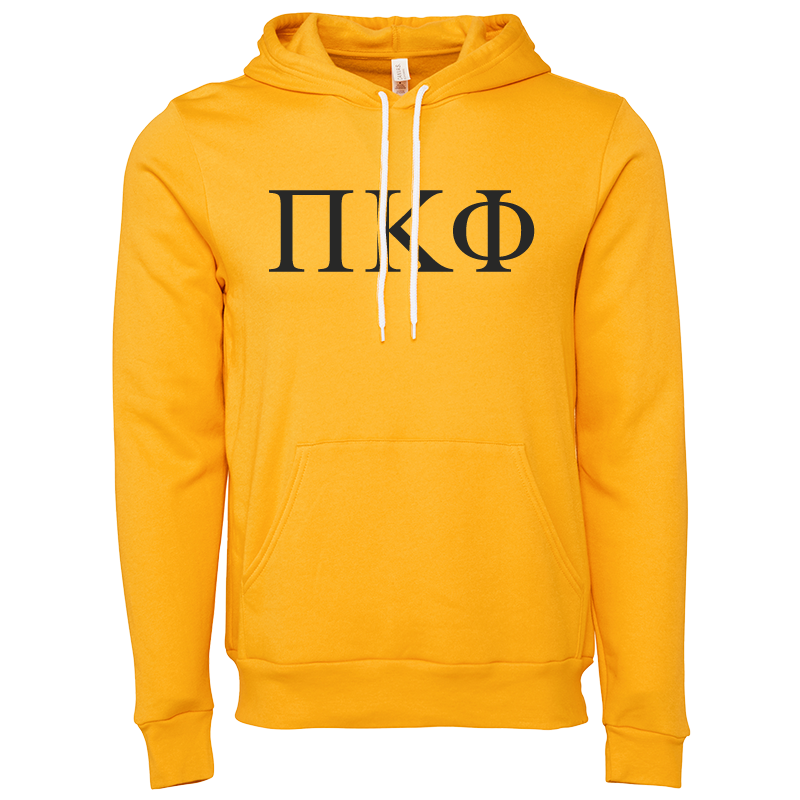 Pi Kappa Phi Lettered Hooded Sweatshirts