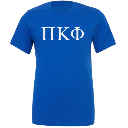 Pi Kappa Phi Lettered Short Sleeve T-Shirts