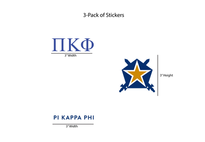Pi Kappa Phi Stickers