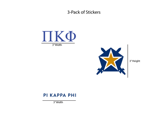 Pi Kappa Phi Stickers