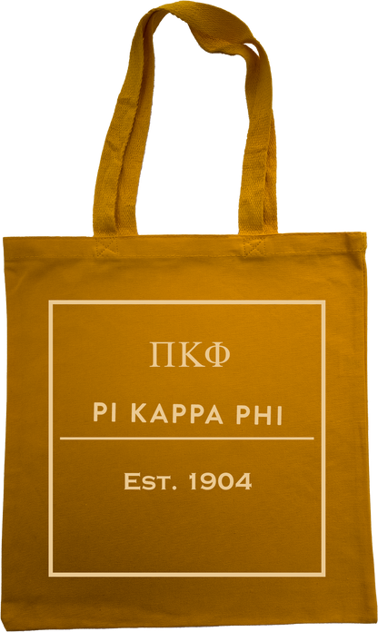 Pi Kappa Phi Tote Bags
