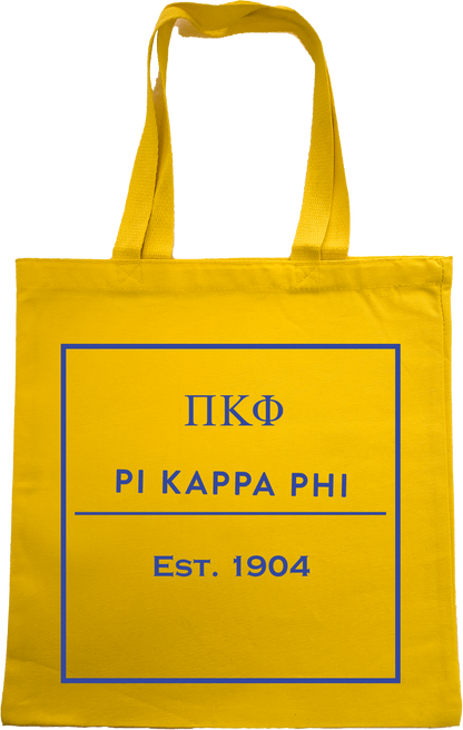 Pi Kappa Phi Tote Bags