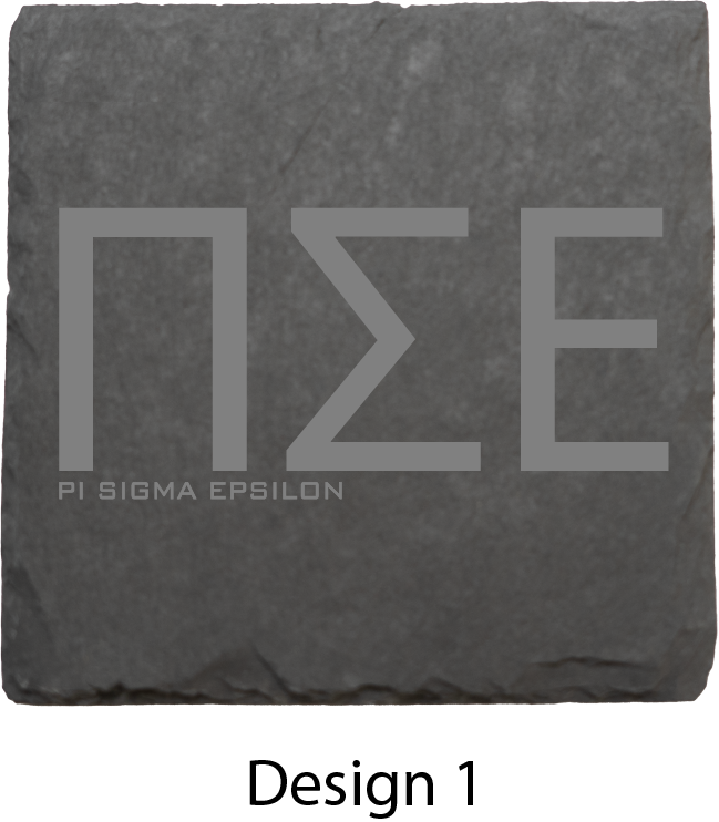 Pi Sigma Epsilon Stone Coasters - 4-Pack