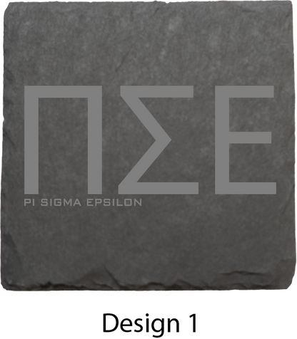 Pi Sigma Epsilon Stone Coasters - 4-Pack