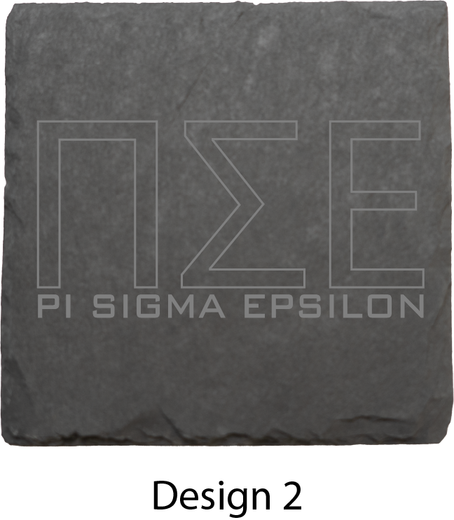 Pi Sigma Epsilon Stone Coasters - 4-Pack