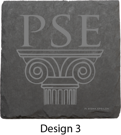 Pi Sigma Epsilon Stone Coasters - 4-Pack