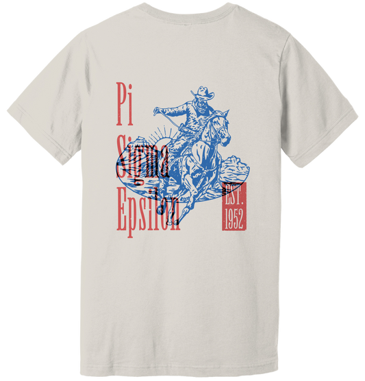 Pi Sigma Epsilon Cowboy Graphic T-Shirt