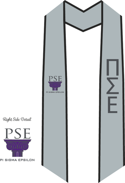 Pi Sigma Epsilon Graduation Stoles