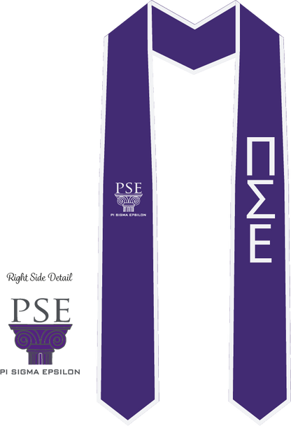 Pi Sigma Epsilon Graduation Stoles