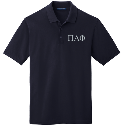 Pi Alpha Phi Men's Embroidered Polo Shirt