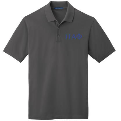 Pi Alpha Phi Men's Embroidered Polo Shirt