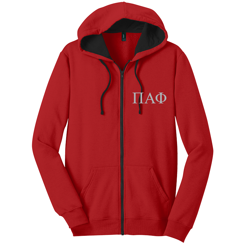 Pi Alpha Phi Zip-Up Hooded Sweatshirts