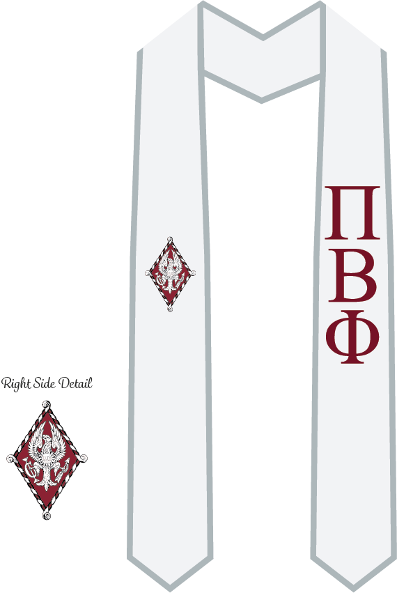 Pi Beta Phi Graduation Stoles