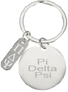 Pi Delta Psi Name and Letters Keychains