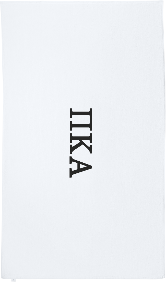 Pi Kappa Alpha (Oak Service Corporation) Lettered Beach Towels
