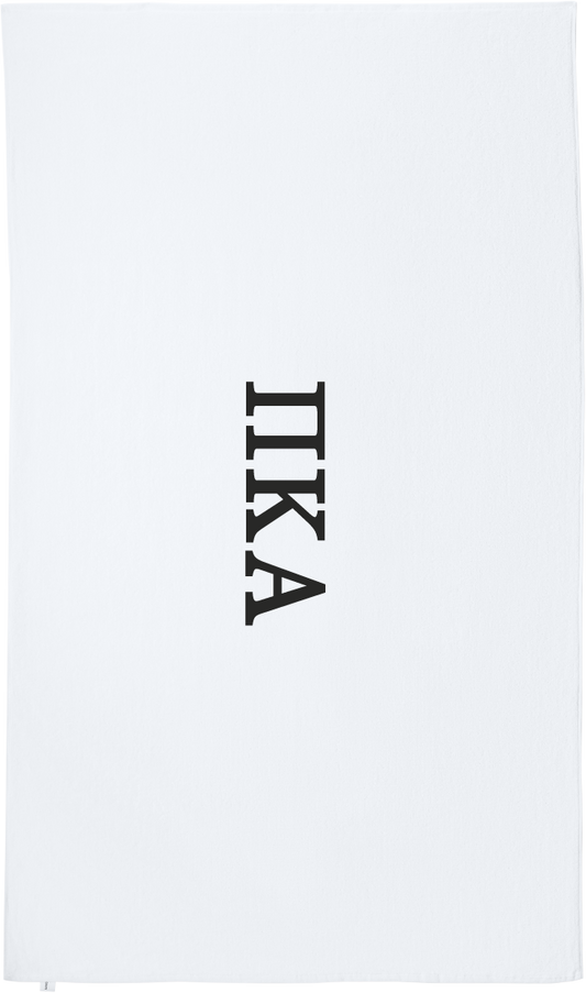 Pi Kappa Alpha (Oak Service Corporation) Lettered Beach Towels
