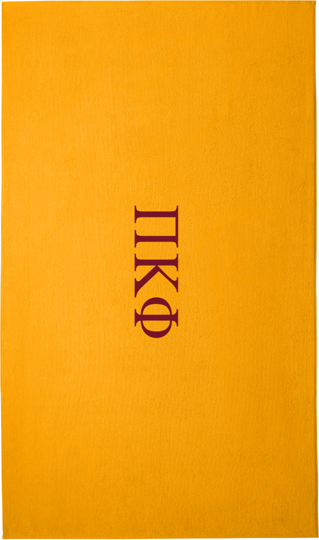 Pi Kappa Phi Lettered Beach Towels