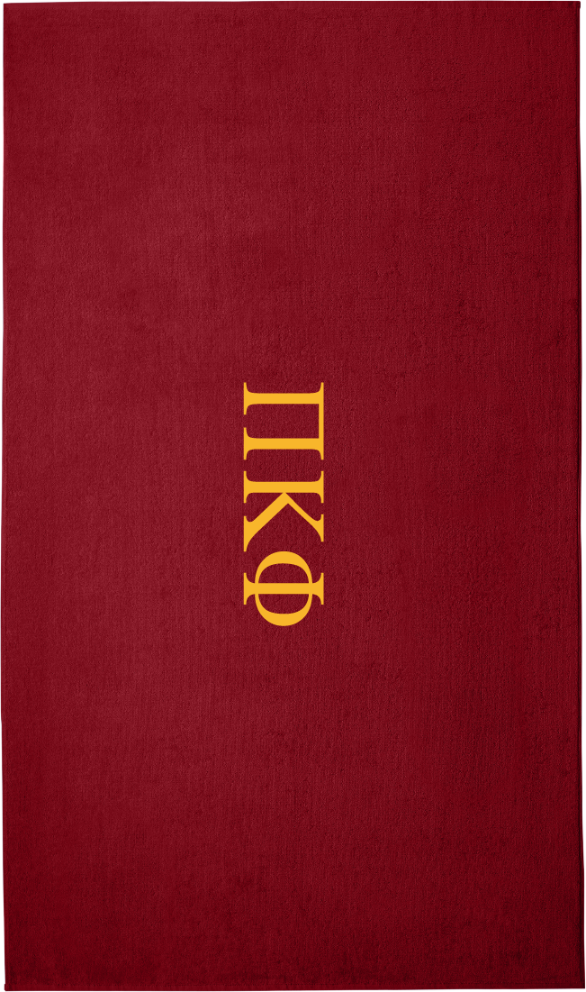 Pi Kappa Phi Lettered Beach Towels
