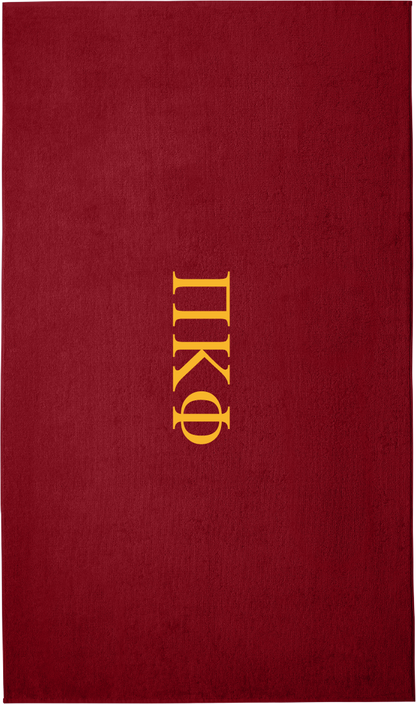 Pi Kappa Phi Lettered Beach Towels