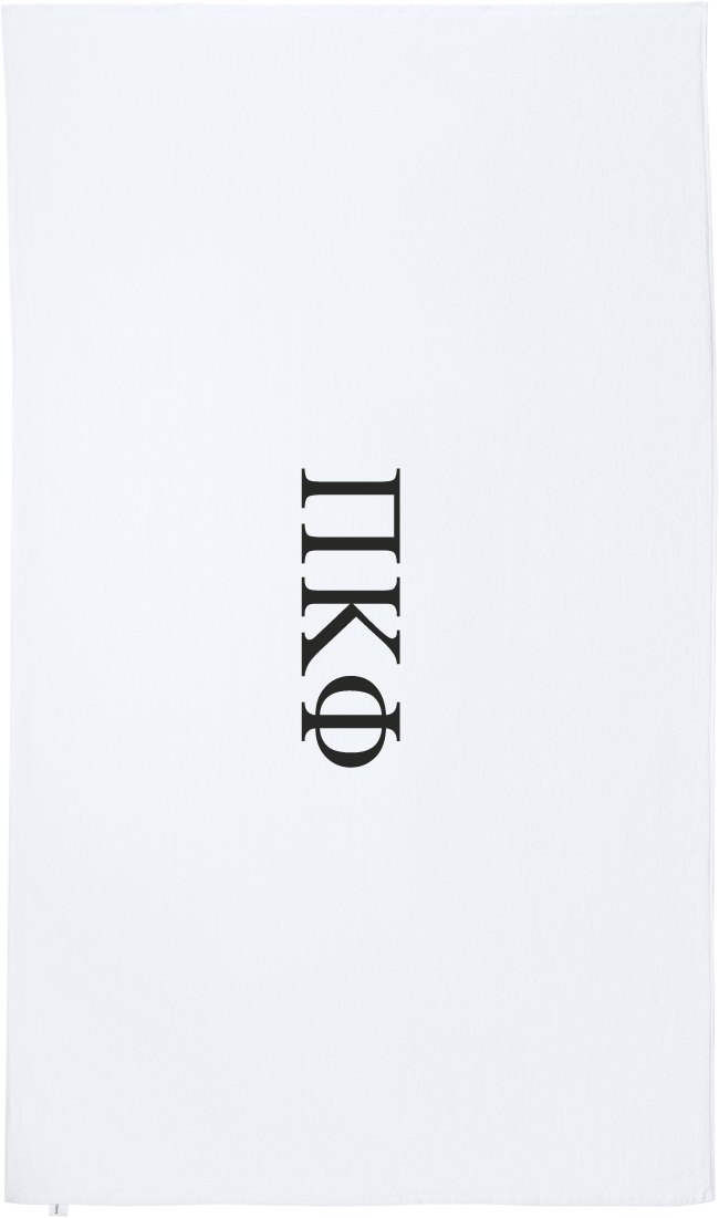 Pi Kappa Phi Lettered Beach Towels