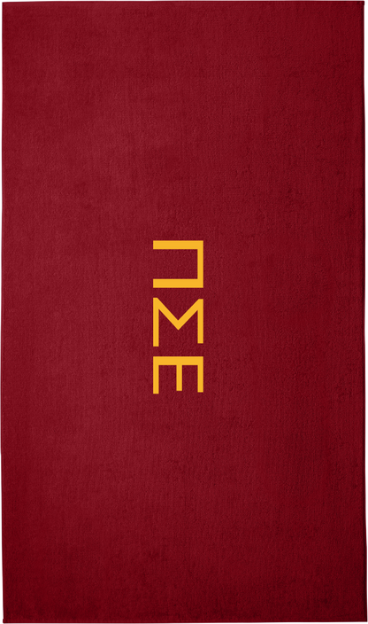 Pi Sigma Epsilon Lettered Beach Towels
