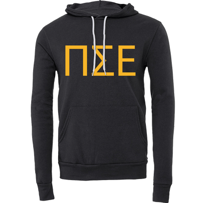 Pi Sigma Epsilon Lettered Hooded Sweatshirts