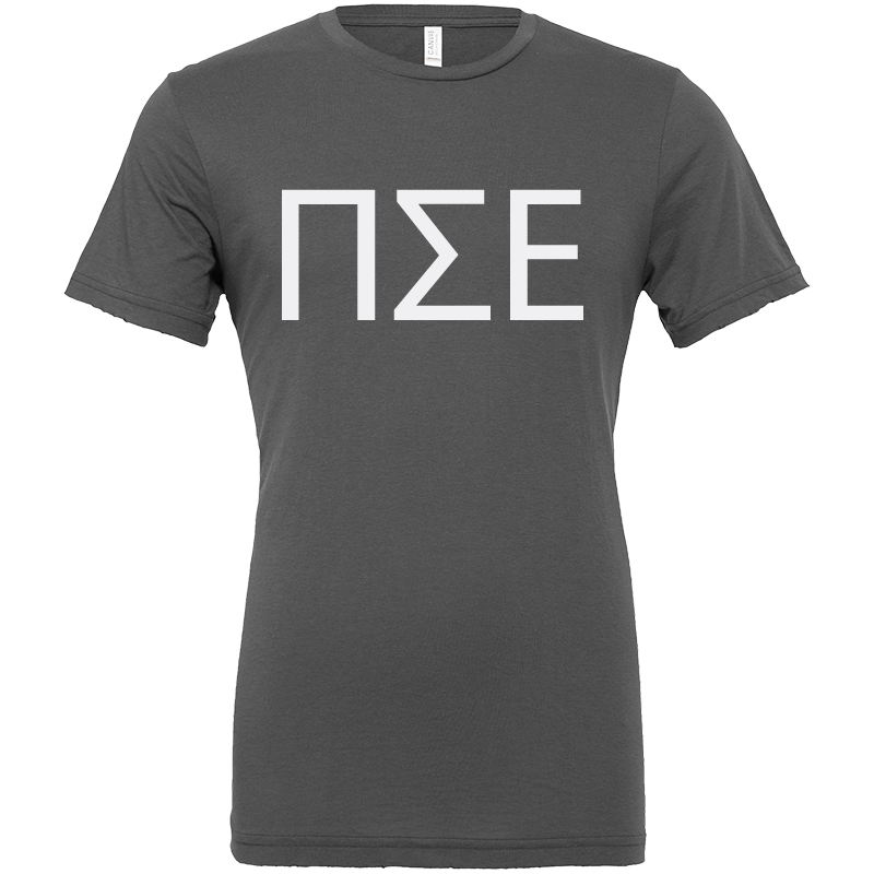 Pi Sigma Epsilon Lettered Short Sleeve T-Shirts