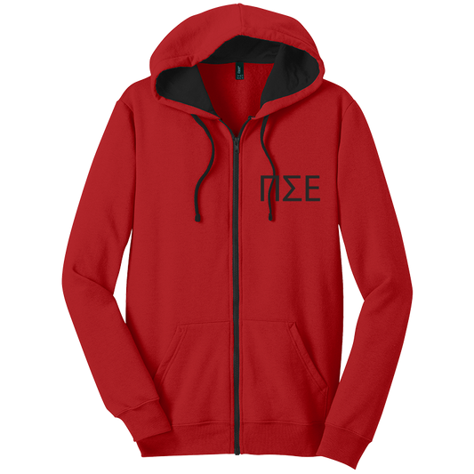 Pi Sigma Epsilon Zip-Up Hooded Sweatshirts