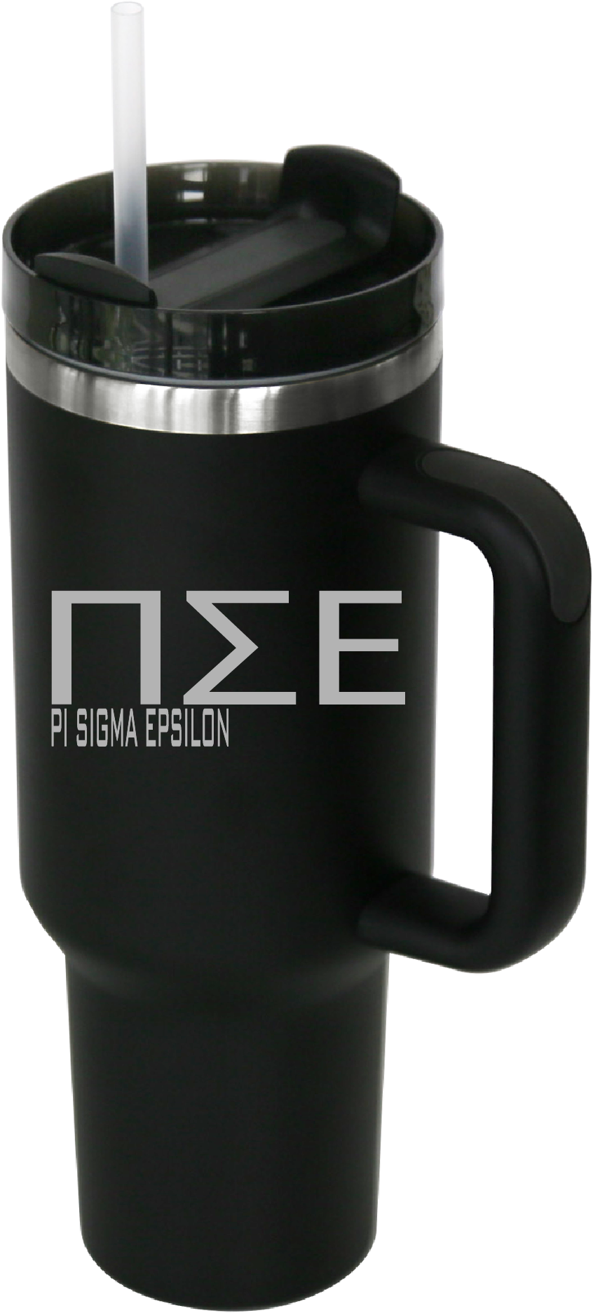 Pi Sigma Epsilon Lettered 40oz Tumblers