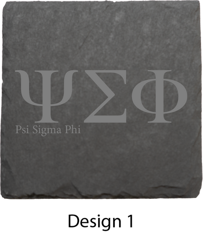 Psi Sigma Phi Stone Coasters - 4-Pack