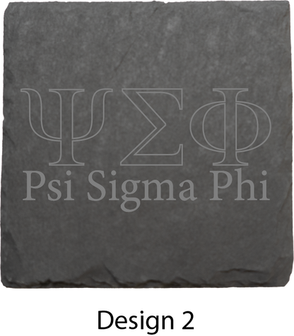Psi Sigma Phi Stone Coasters - 4-Pack