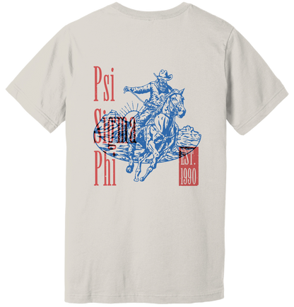 Psi Sigma Phi Cowboy Graphic T-Shirt