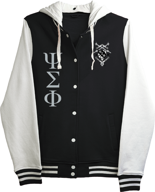 Psi Sigma Phi Varsity Hooded Sweatshirt