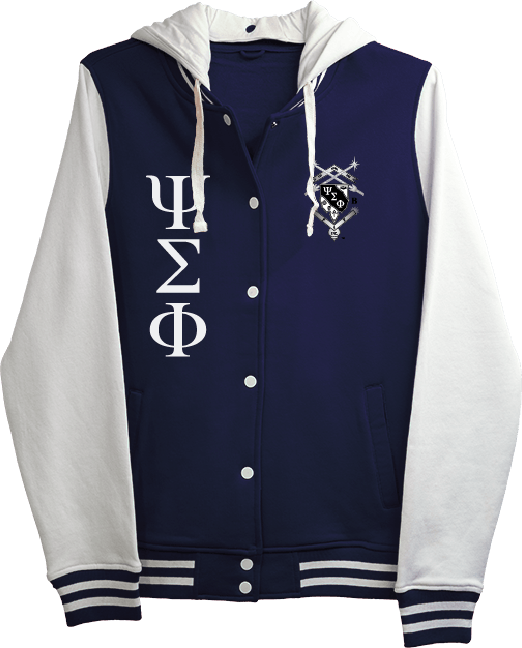 Psi Sigma Phi Varsity Hooded Sweatshirt