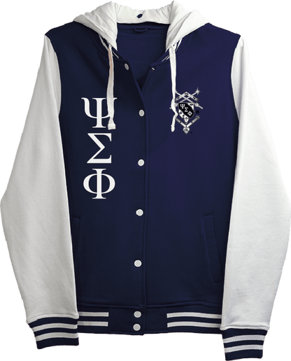 Psi Sigma Phi Varsity Hooded Sweatshirt