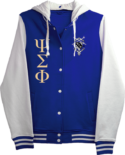 Psi Sigma Phi Varsity Hooded Sweatshirt