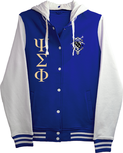 Psi Sigma Phi Varsity Hooded Sweatshirt