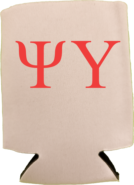 Psi Upsilon Can Coozies