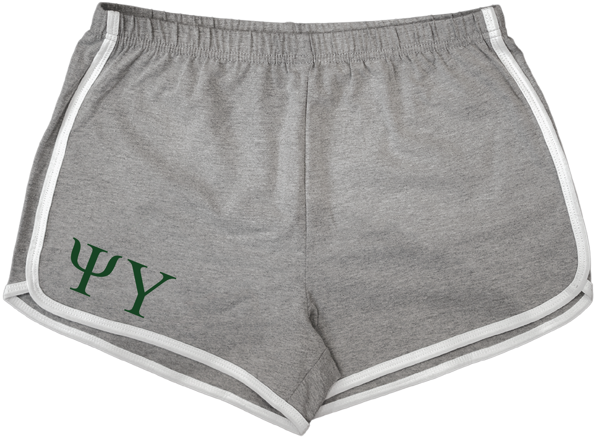 Psi Upsilon Lettered Women's Shorts